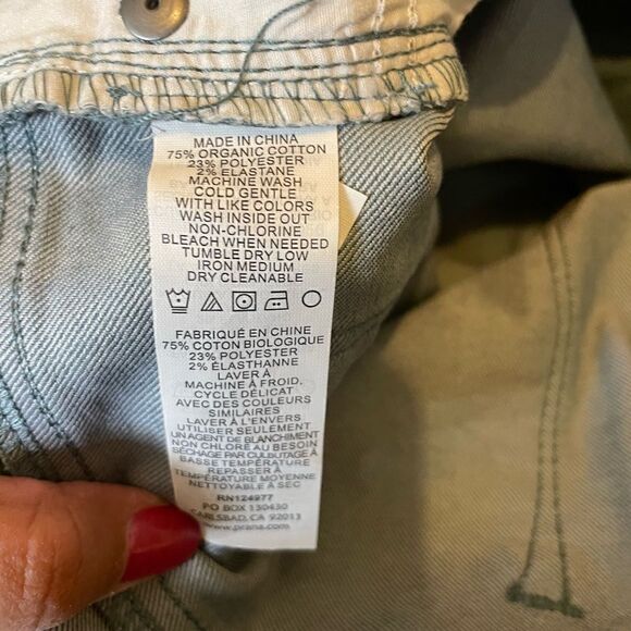 Prana Organic Cotton Ankle Crop Jeggings - Picture 9 of 9